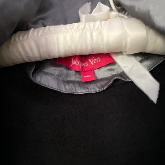 Small womens Purple and silver Jacques Vert rain coat with lining - Picture 3 of 3